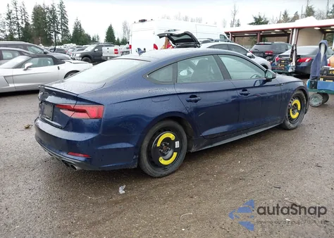 2019 Audi S5 3.0T Premium z USA, uszkodzony, nr VIN WAUB4CF53KA047261